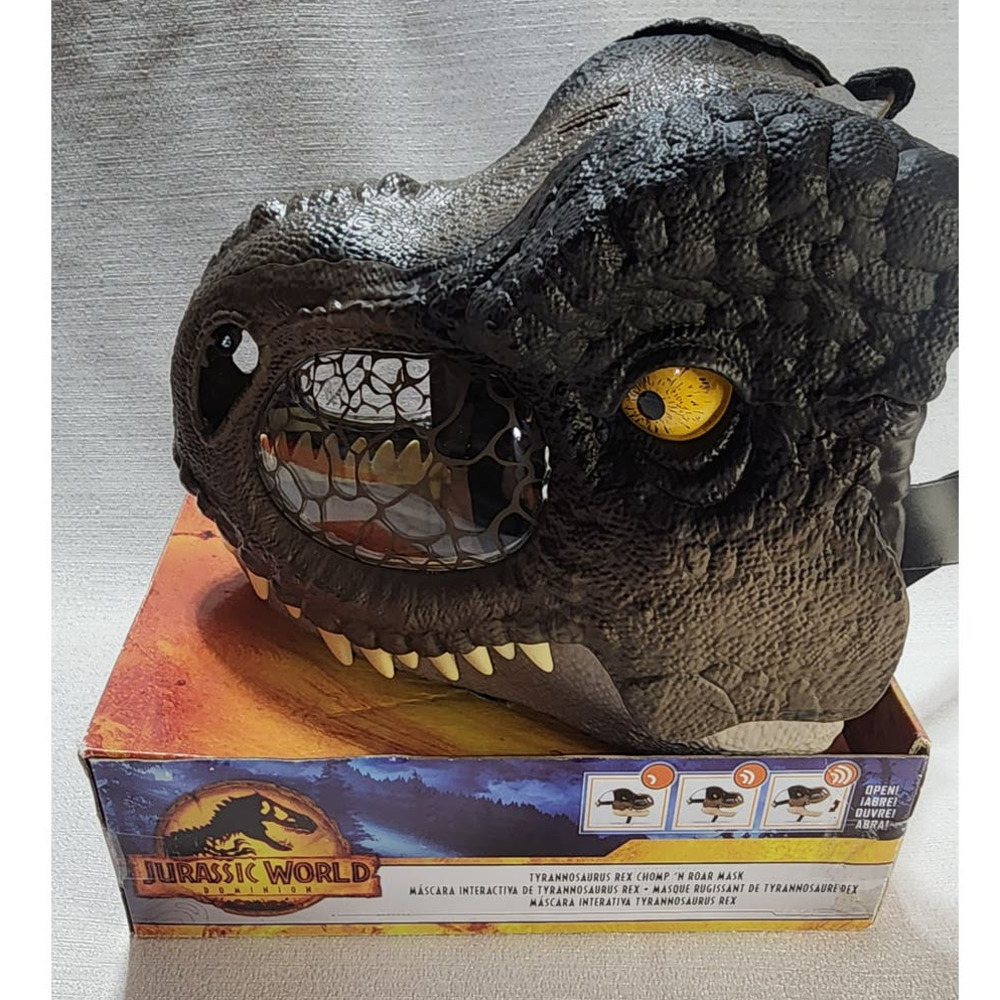 Jurassic world t-rex chomp and roar mask